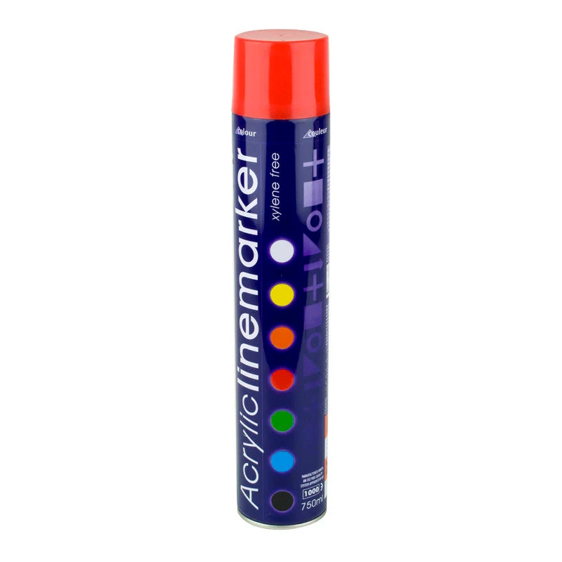 Markeringsspray 750 ml, rød