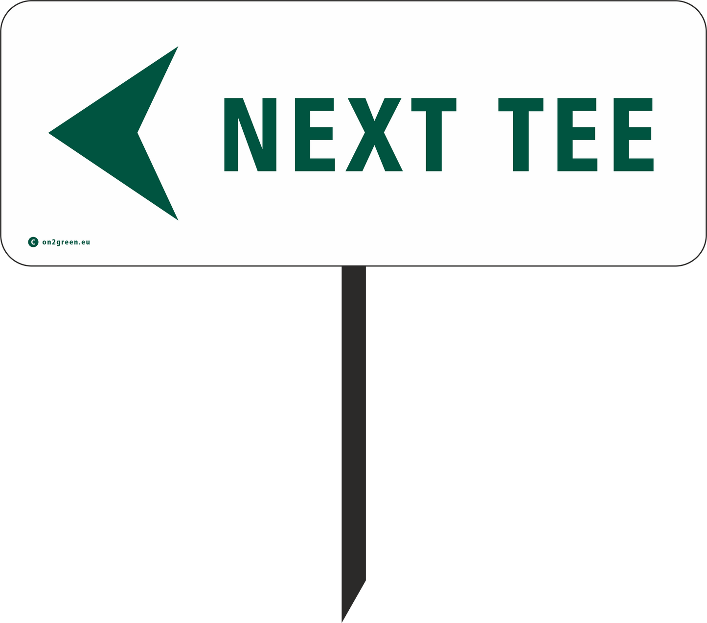 Golf sign - art 23 L - NEXT TEE
