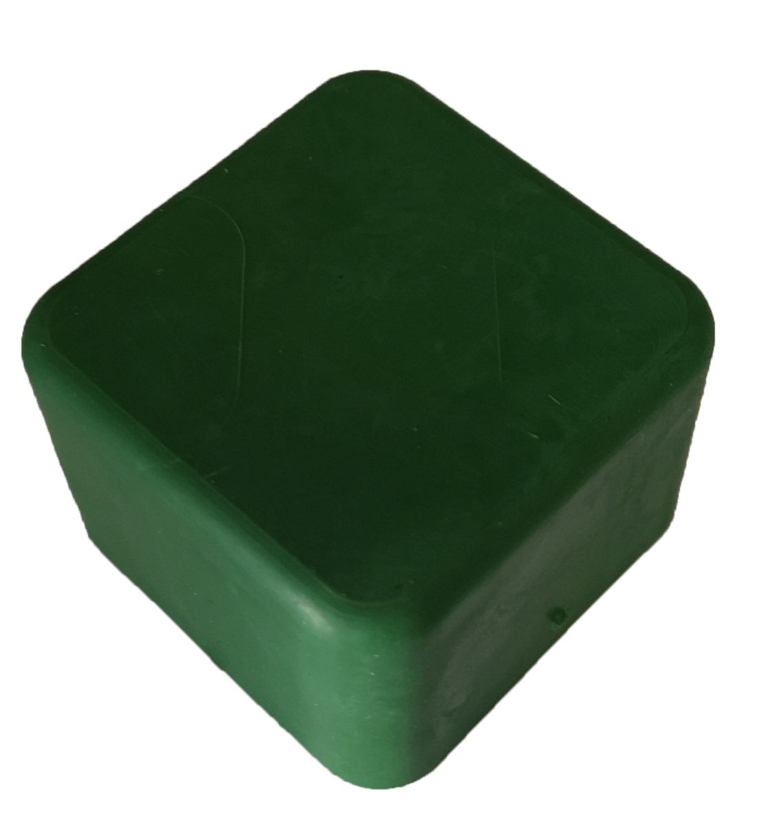 Green top for square marking post
