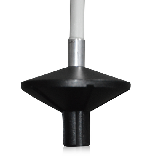 Putting Green Fiberglass Pole, white, 35.4"(90 cm)