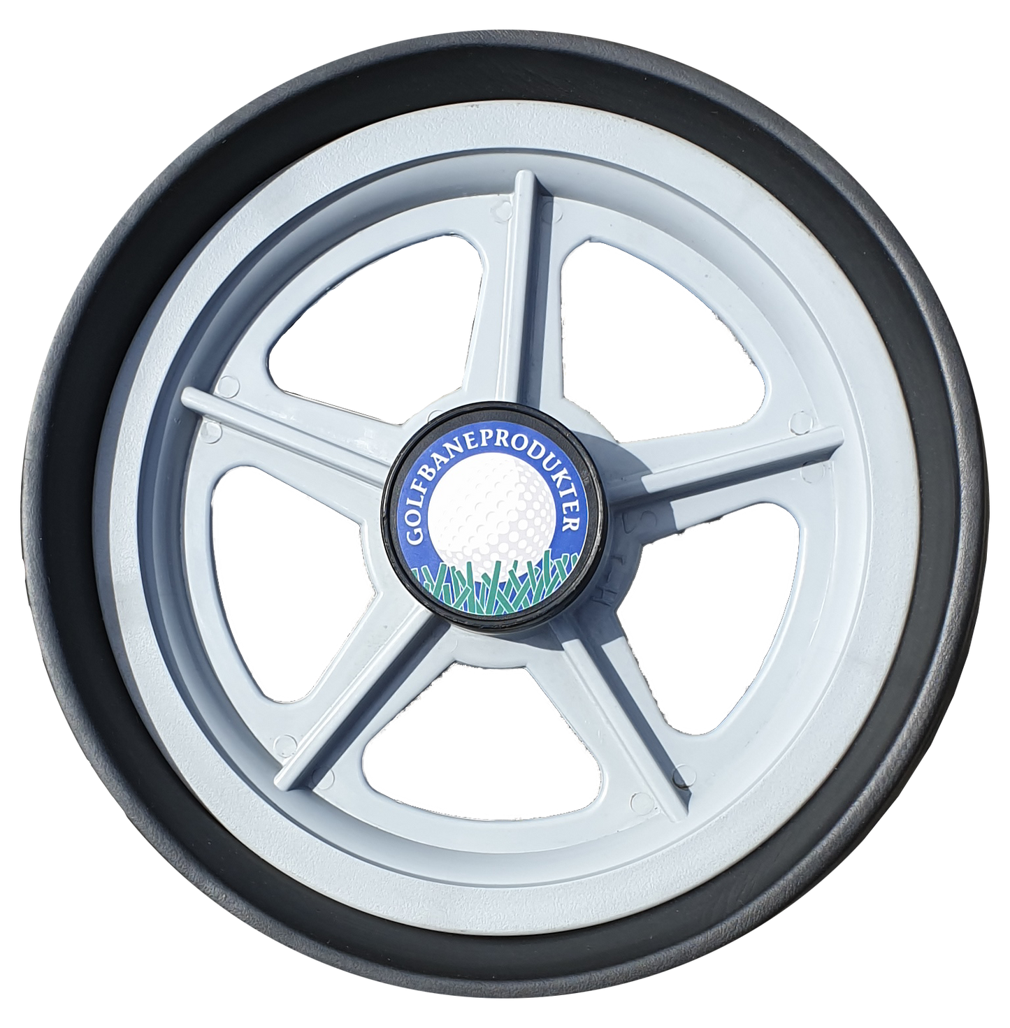 Wheels for rental cart/trolley