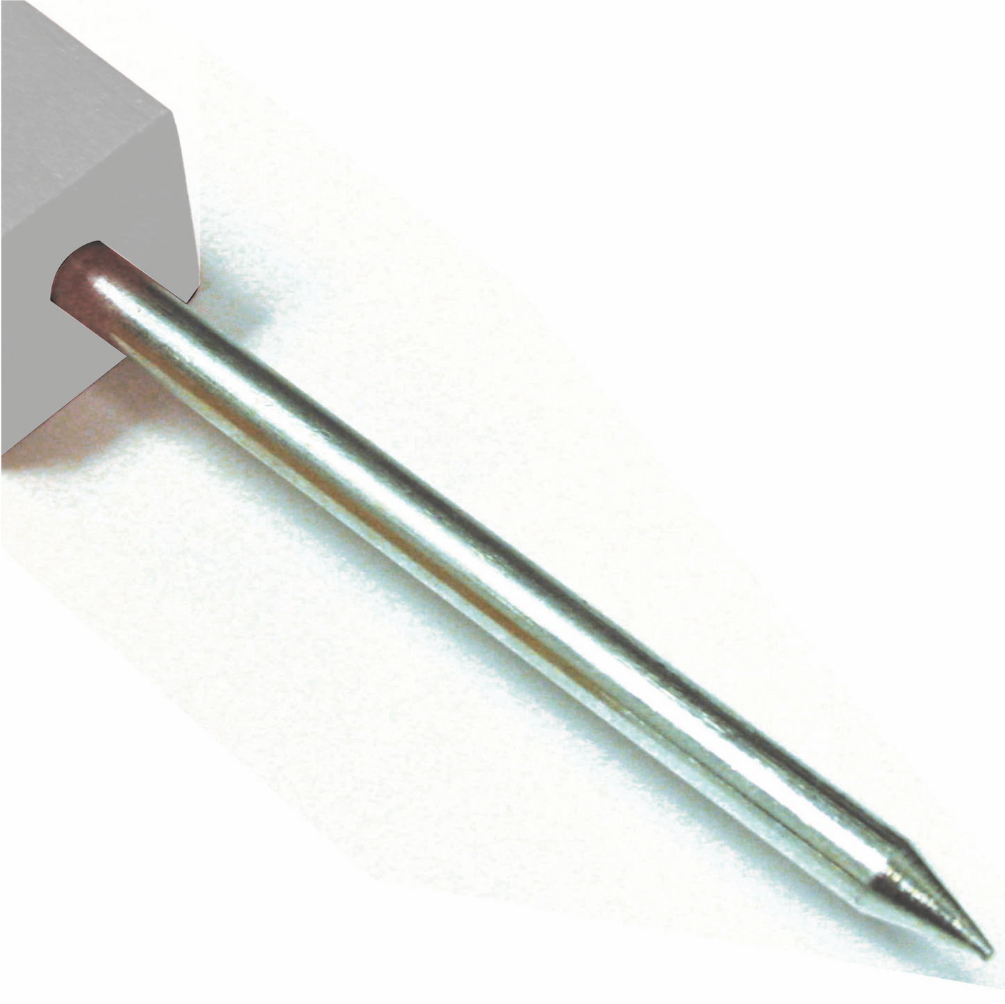 24" (61 cm) Recycled Plastic Square Haz. Marker w/Spike, blue