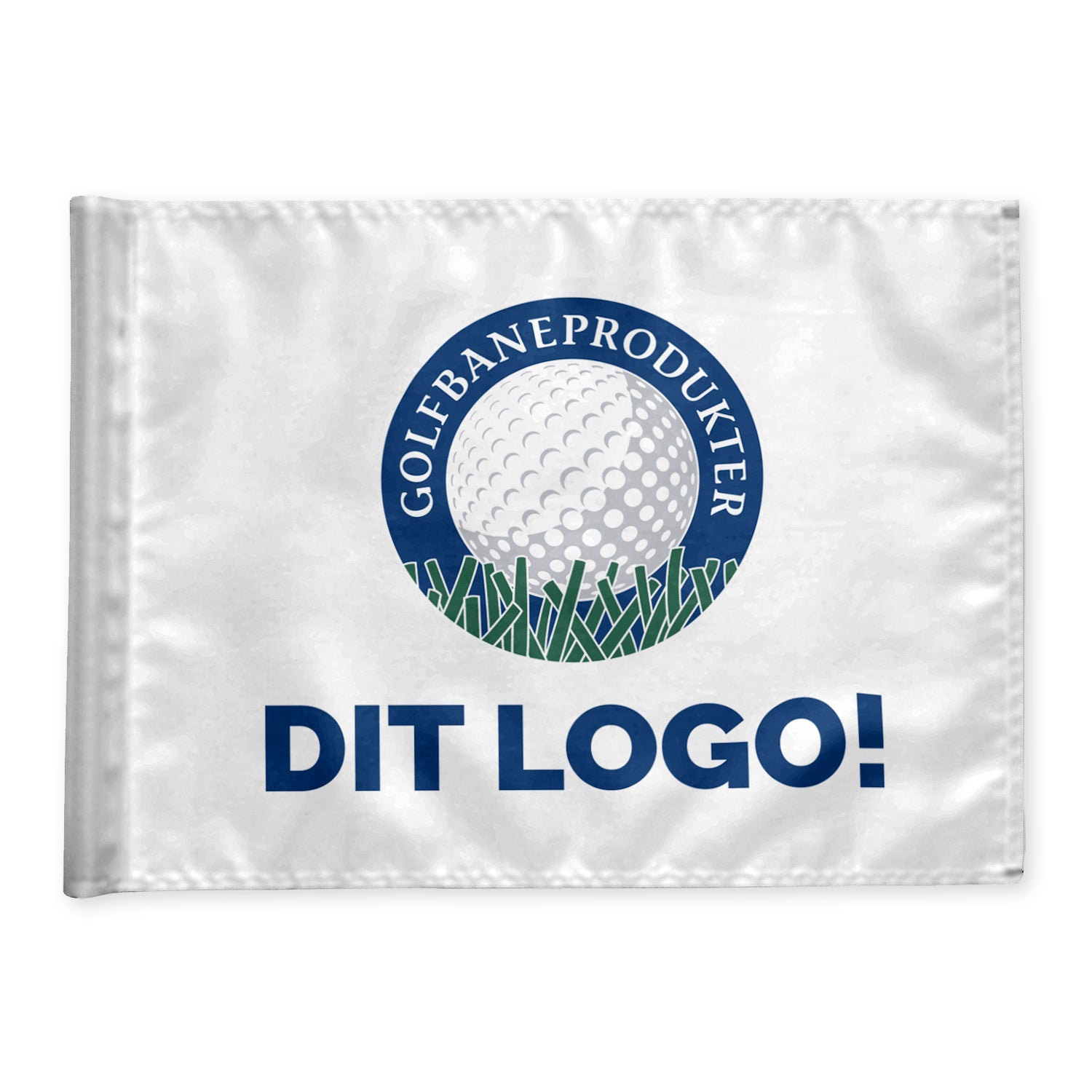 Flag med logo