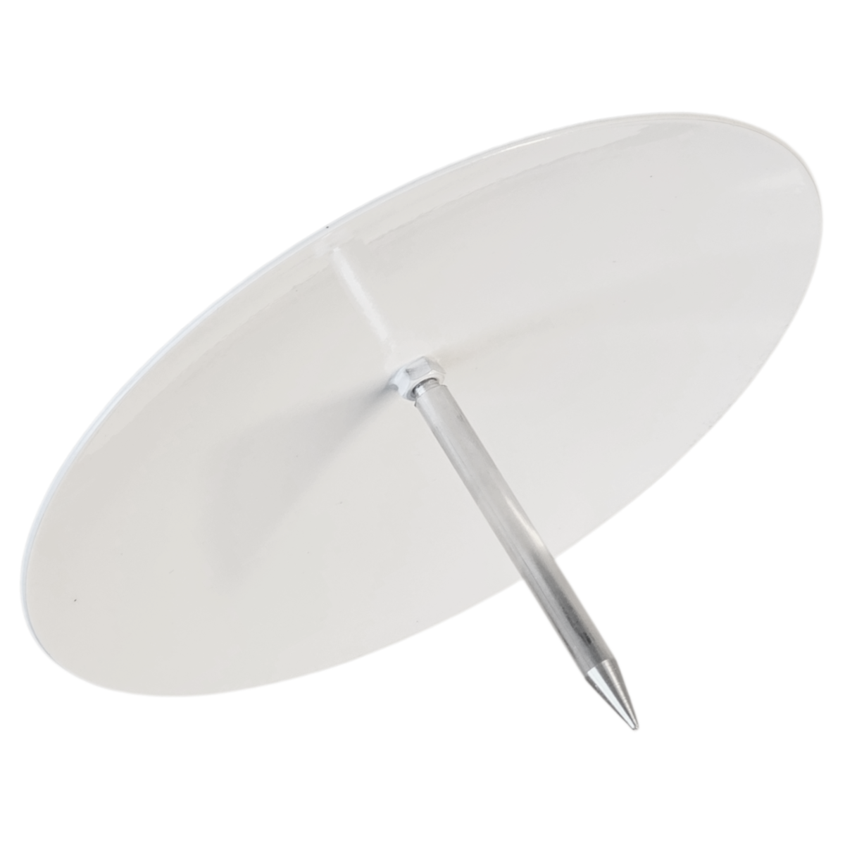 Tee marker in stainless steel, flat, black