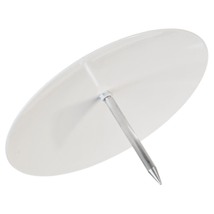 Tee marker in stainless steel, flat, red