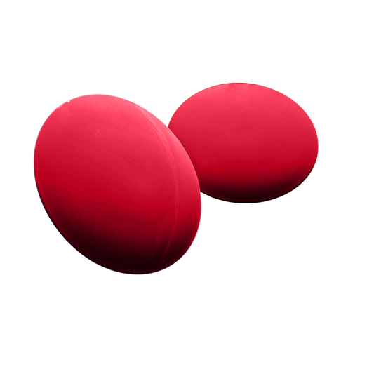 Tee marker in stainless steel, flat, red