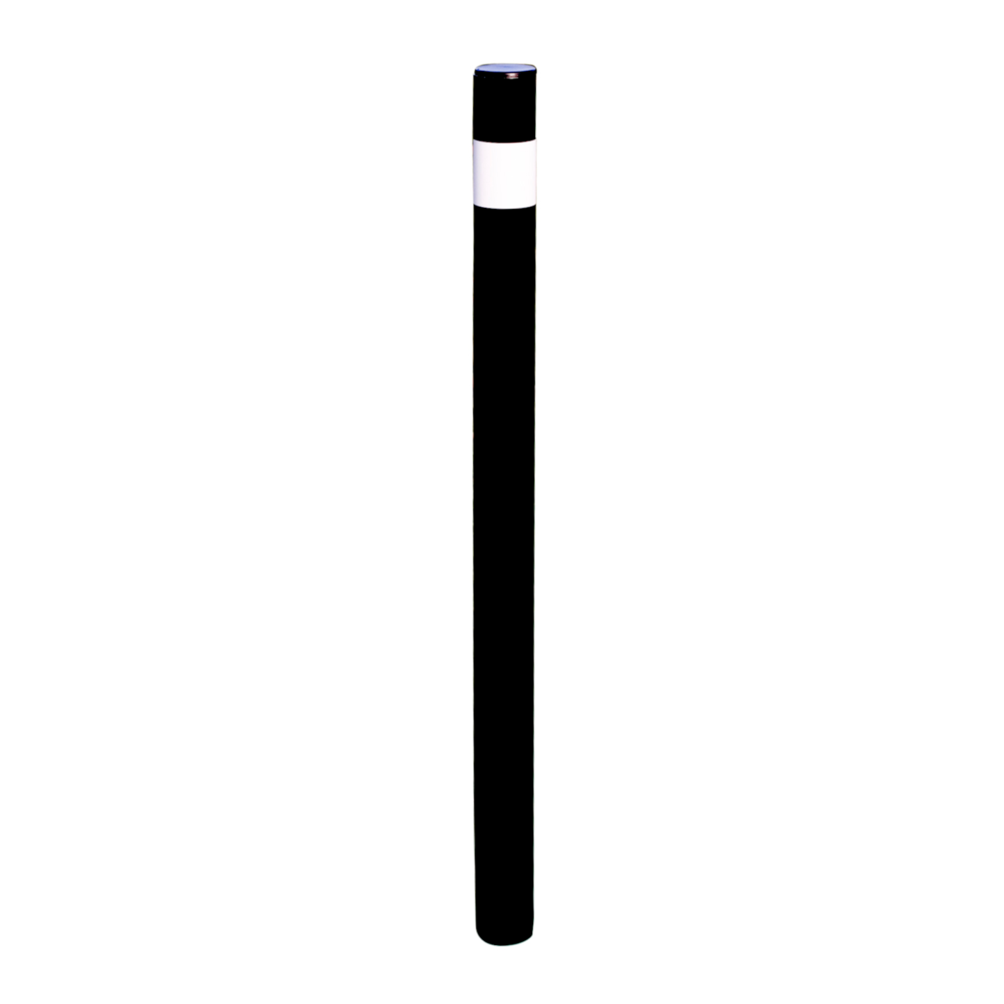 Distance pole black with 1 stripe