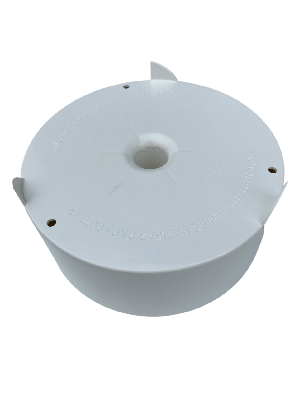 Winter hole cup in robust ABS plastic