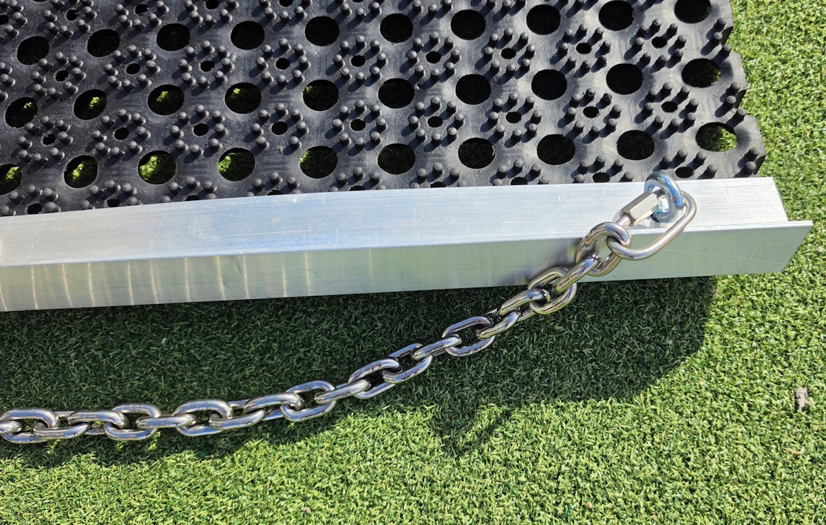 Rubber drag Mat, 1,5 x 1m.