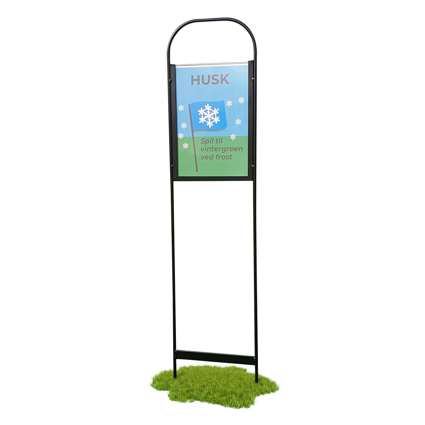 Info sign A4 sheet size