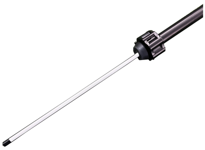 Dew remover / whiper with aluminium shaft and extendable vinylester pole