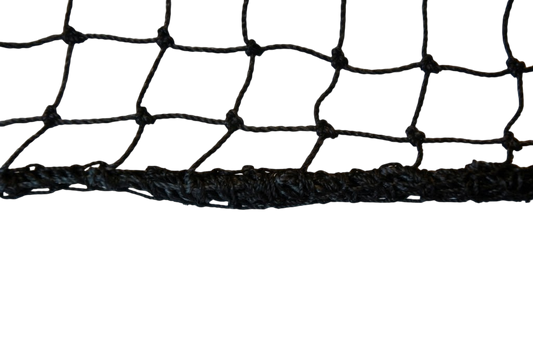Golf Ball Stop Net, black w/rope, 2 x 25 m