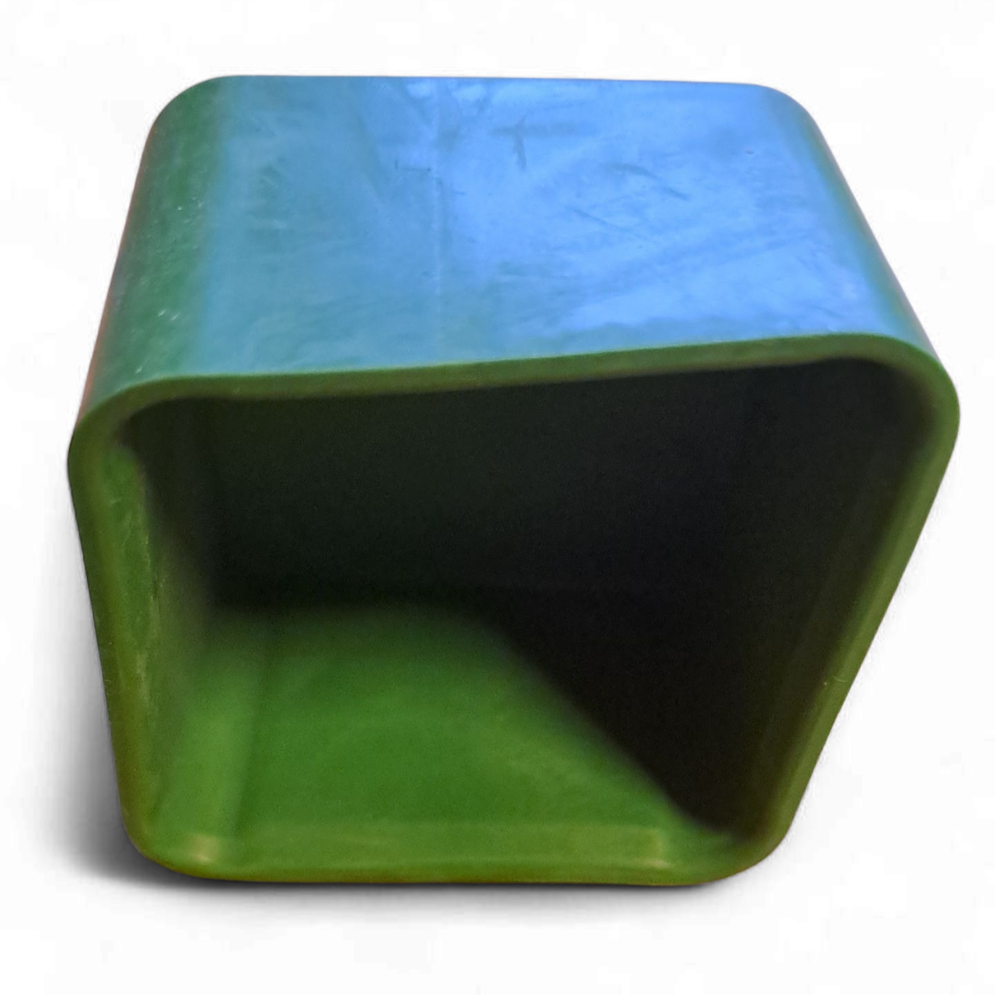 Green top for square marking post