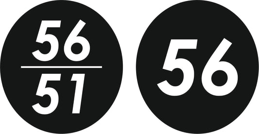 Sticker 11 cm for hectrometer system