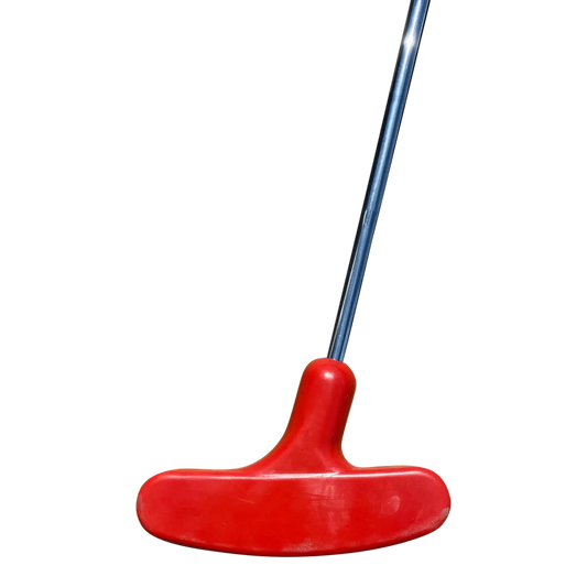 Childrens rubber head putter red 65 cm