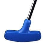 Childrens rubber head putter blue 75 cm