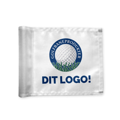 Putting green flag, double-sided, 200 grams flag cloth, optional print, braced