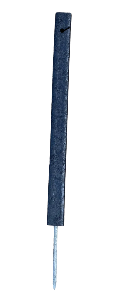 Square Post for Rope, black