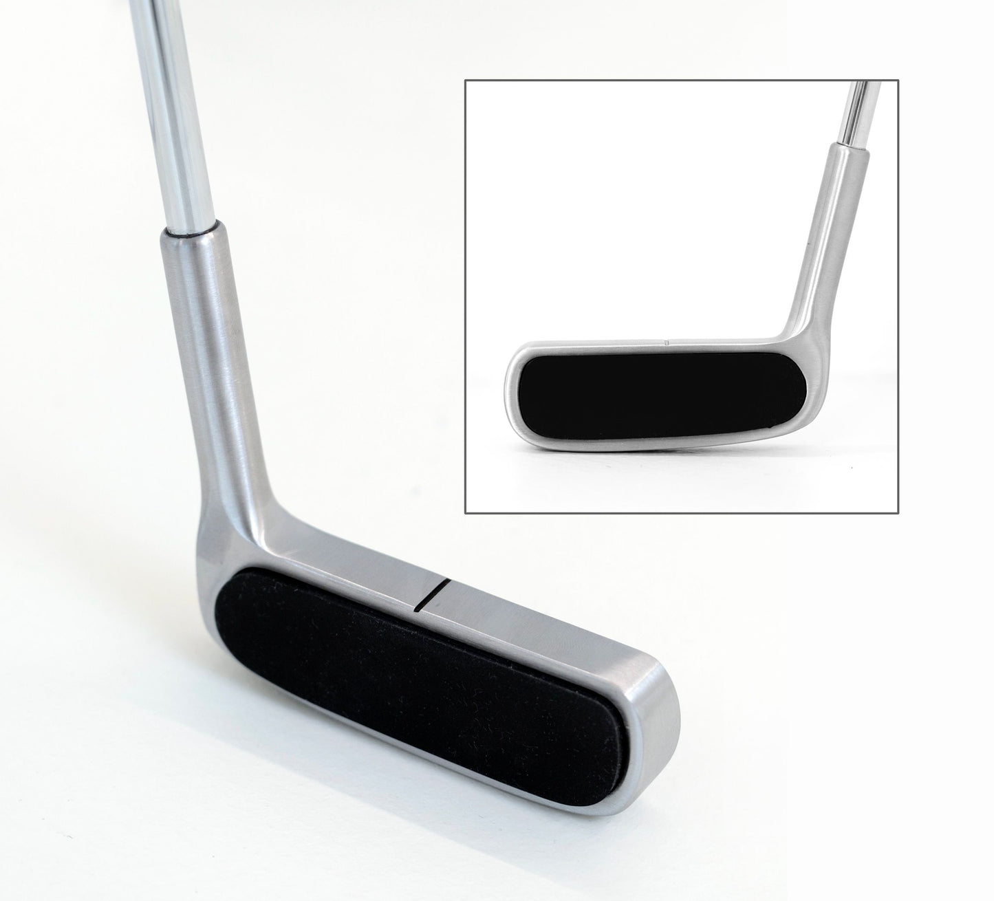 TWIN minigolfputter in steel 85 cm