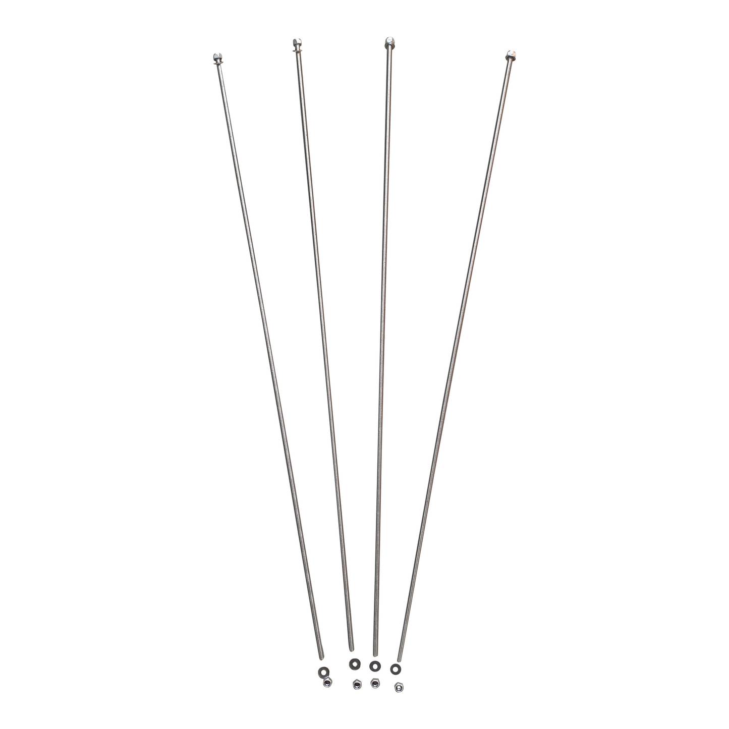 Threaded rod stainless steel for assembling disc, 1 set = 4 rods