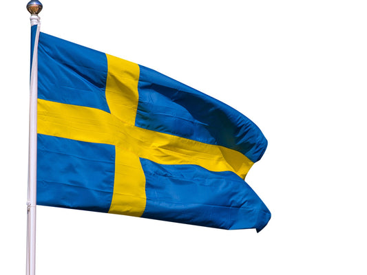 Swedish national flag for a 7 meter flagpole