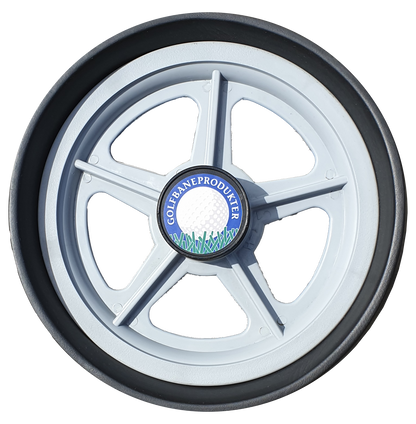 Wheels for rental cart/trolley