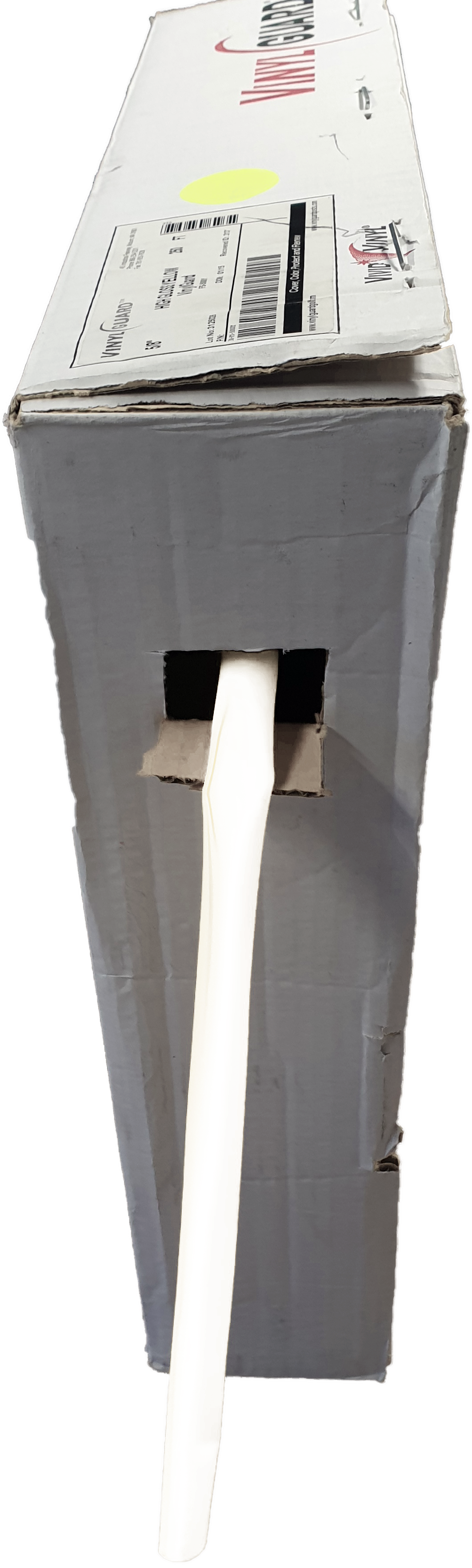 VinylGuard for tournament flagsticks, white